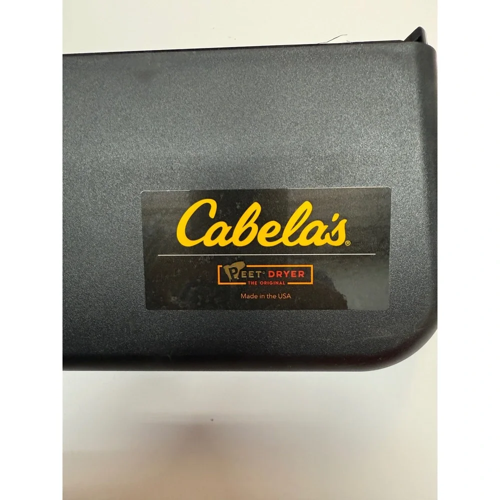 Cabelas Original PEET Boot Dryer M97 Electric Shoe Deodorizer Made in USA Black